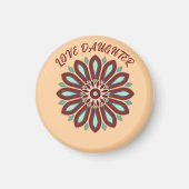 Blumengeschenk Magnet (Vorne)