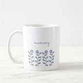 Blumengeschenke (blau) kaffeetasse (Links)