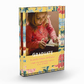 Blumengeschenke für Kindergartenmädchen Abschluss Fotoblock (Links)