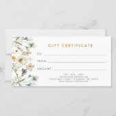 Blumengeschenkgutschein (Rückseite)