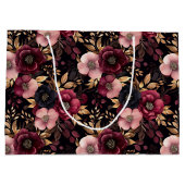 Blumengeschenktasche Große Geschenktüte (Rückseite)