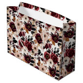 Blumengeschenktasche Große Geschenktüte (Rückseite Schrägansicht)
