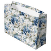 Blumengeschenktasche Große Geschenktüte (Rückseite Schrägansicht)