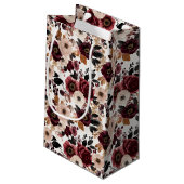 Blumengeschenktasche Kleine Geschenktüte (Rückseite Schrägansicht)