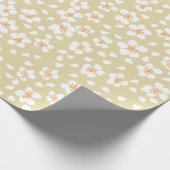 Blumengeschenkverpackungspapierrolle Geschenkpapier (Ecke)