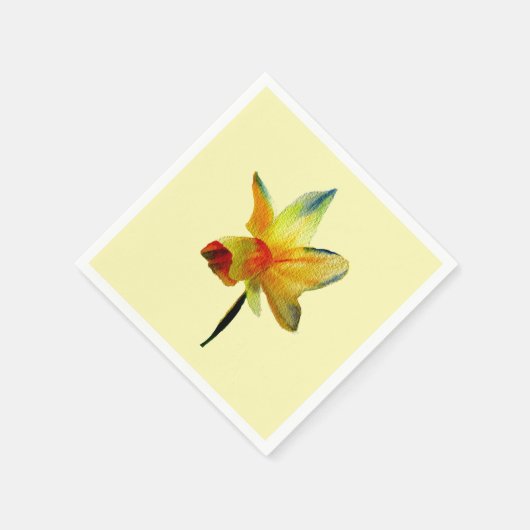 Blumengeschirr Serviette (Ecke)