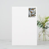Blumengeschirr "Wilde Daisies" Briefpapier (Stehend Vorderseite)