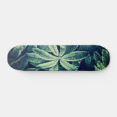 Blumengeschmack: gefrorene Pflanze Skateboard (Horizontal)