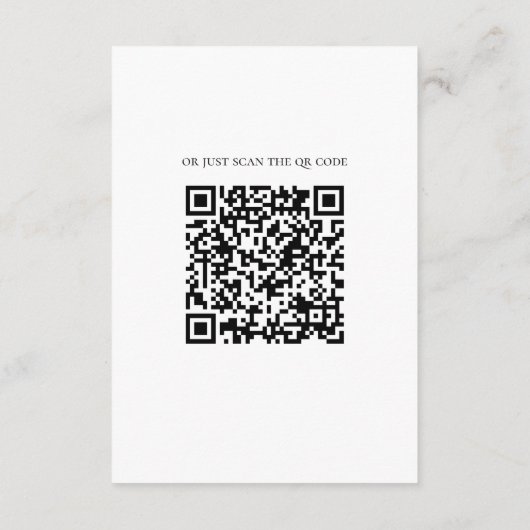 Blumengeschmack Hochzeitsunterkünfte in Aquarell Begleitkarte (Rückseite)