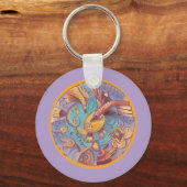 blumengeschmückt schlüsselanhänger (Vorderseite)