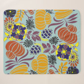 blumengeschmückter Hintergrund Sherpadecke (Vorderseite (Horizontal))