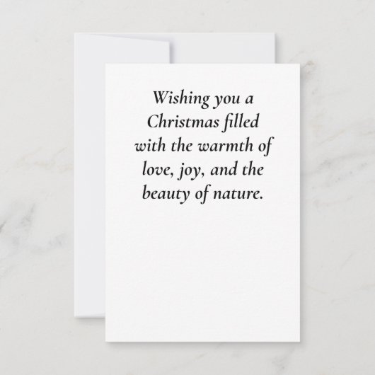 Blumengestalt Einladung (Rückseite)