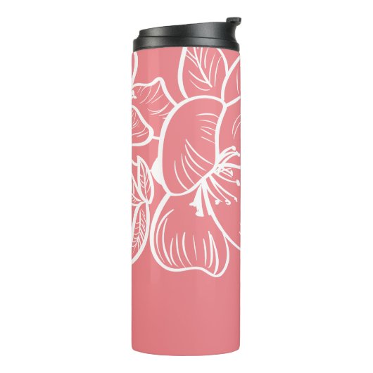 Blumengestalt Ihren eigenen Namen Botanisches Kora Thermosbecher (Nach links gedreht)