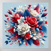 Blumengestalt Poster (Vorne)