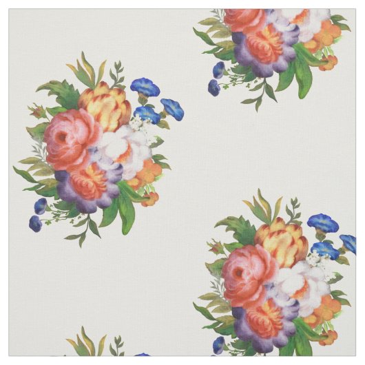 Blumengestalt Stoff (Muster)