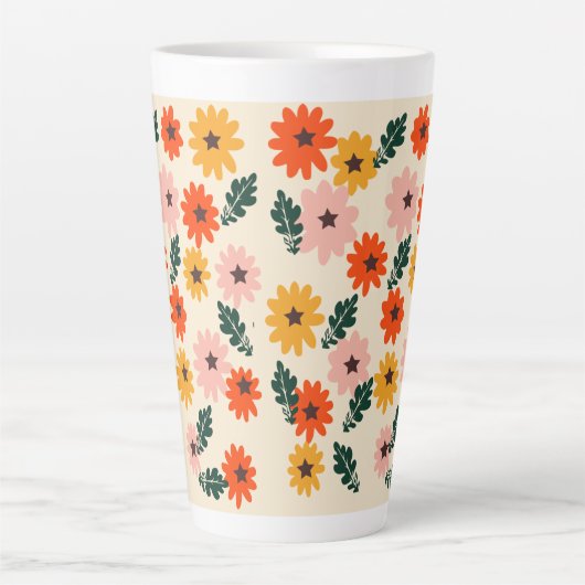 Blumengestaltet milchtasse (Vorderseite)
