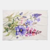 Blumengestaltete Teetücher, Wildblumen Geschirrtuc Geschirrtuch (Horizontal)