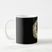 Blumengesteckter Kranz Muttertag Kaffeetasse (Links)