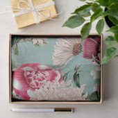 Blumengestein auf Aquarelle Seidenpapier (Geschenk)