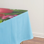 Blumengestelle/Federhirsche/Hühnerbilder Tischdecke (Beispiel)