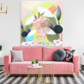 Blumengestelle Leinwanddruck (Insitu (Wohnzimmer))