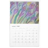 Blumengewässer Art by MintCake100 Kalender 2024 (Jan 2027)