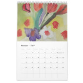 Blumengewässer Art by MintCake100 Kalender 2024 (Feb 2027)