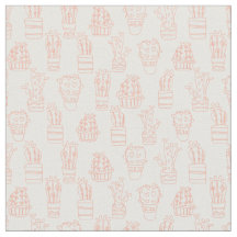 Blumengewebe mit Kaktus-Blumen