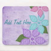 Blumengewebe Mousepad (Vorne)