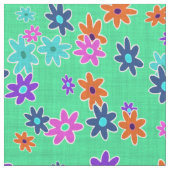 Blumengewebe nahtlos Muster farbig Stoff (Nahaufnahme)