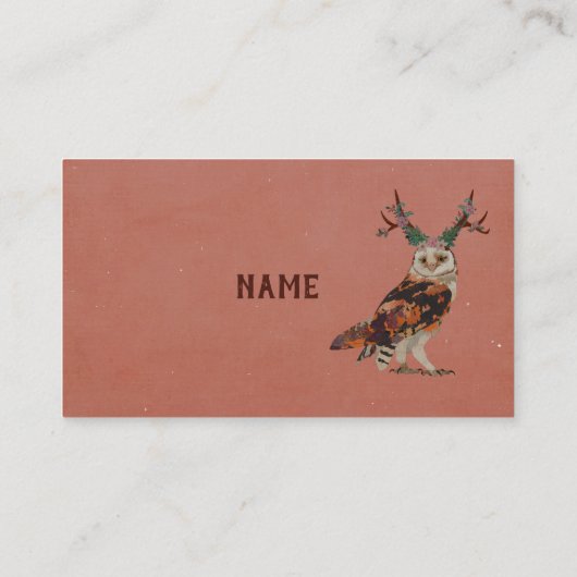 BLUMENgeweih-EULE Visitenkarte (Rückseite)