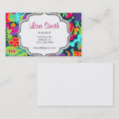 Blumengewohnheit Visitenkarte (Vorne/Hinten)