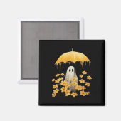 Blumenghost-Geist im waldgotischen Magnet (Vorderseite/Rückseite)