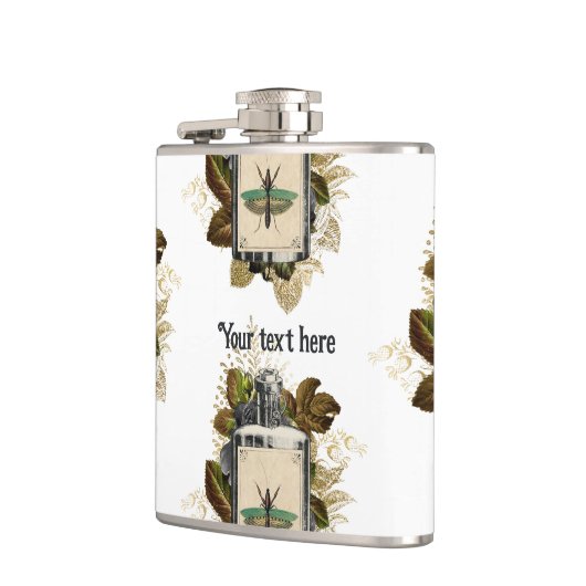 Blumengiftlotion Halloween Gothic Flachmann (Links)