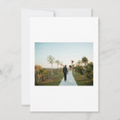 Blumengirlande Hochzeit Tischnummer – Romantische  (Rückseite)