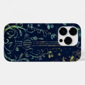 Blumengitarre iPhone Case Art Malerei (Rückseite (Horizontal))