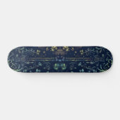 Blumengitarre Skateboard (Horizontal)