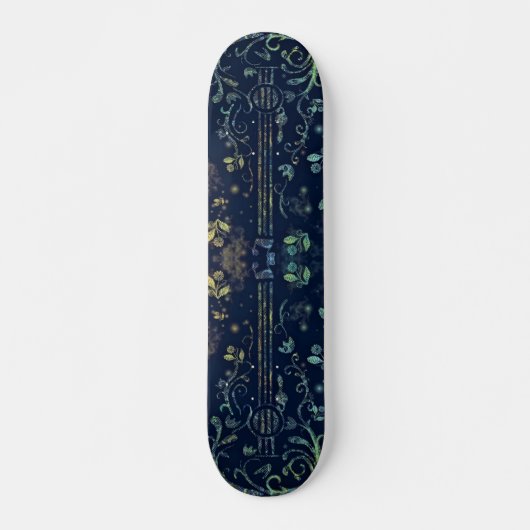 Blumengitarre Skateboard (Vorne)