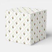 Blumengitter Gewohnte Gunst-Geschenkboxen Geschenkschachtel (Rückseite)