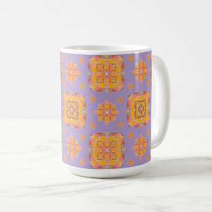 Blumengitter kaffeetasse