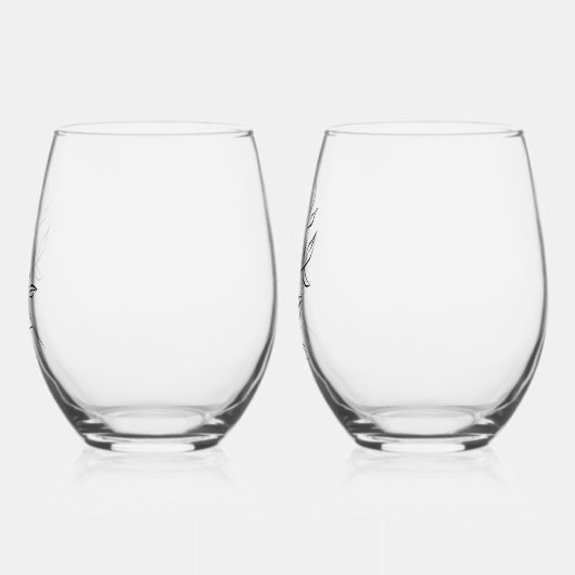 Blumenglas Weinglas Ohne Stiel (Links)