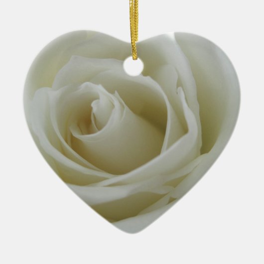 Blumenglühen Keramik Ornament (Vorne)