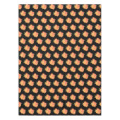 Blumengolden Orange Rose Muster Tablette Tischdecke (Vorderseite)