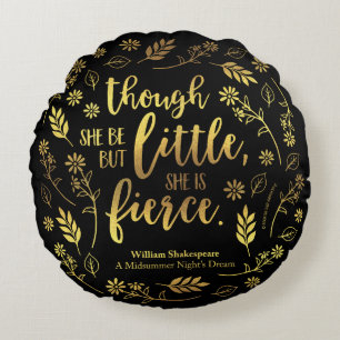 Blumengoldkleiner aber heftiger William Rundes Kissen