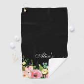 Blumengolfhandtuch Golfhandtuch (Insitu)