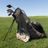 Blumengolfhandtuch Golfhandtuch (Gras)