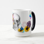 Blumengothus und Schmetterlinge Verwandlungstasse (VorderseiteRechts)