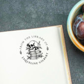 Blumengotischer Schädel aus der Bibliothek Permastempel