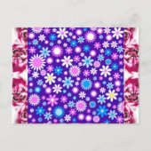 Blumengöttin Postkarte (Vorderseite)