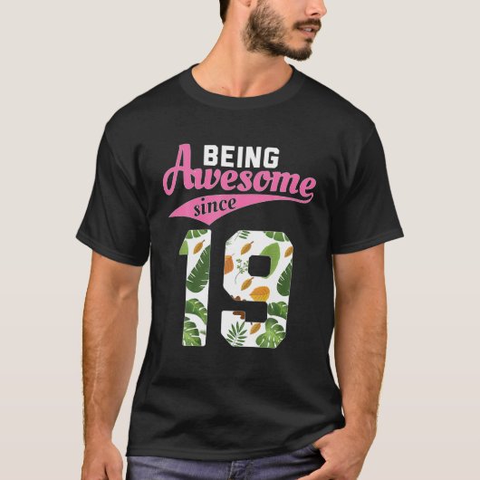 Blumengräber Phantastisch seit 2019 2Nd Birthday G T-Shirt (Vorderseite)